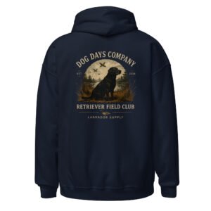 Gone Hunting | Hoodie i navy från Dogdays