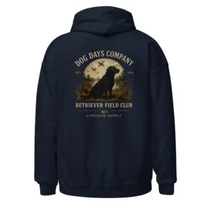 Gone Hunting | Hoodie i navy från Dogdays