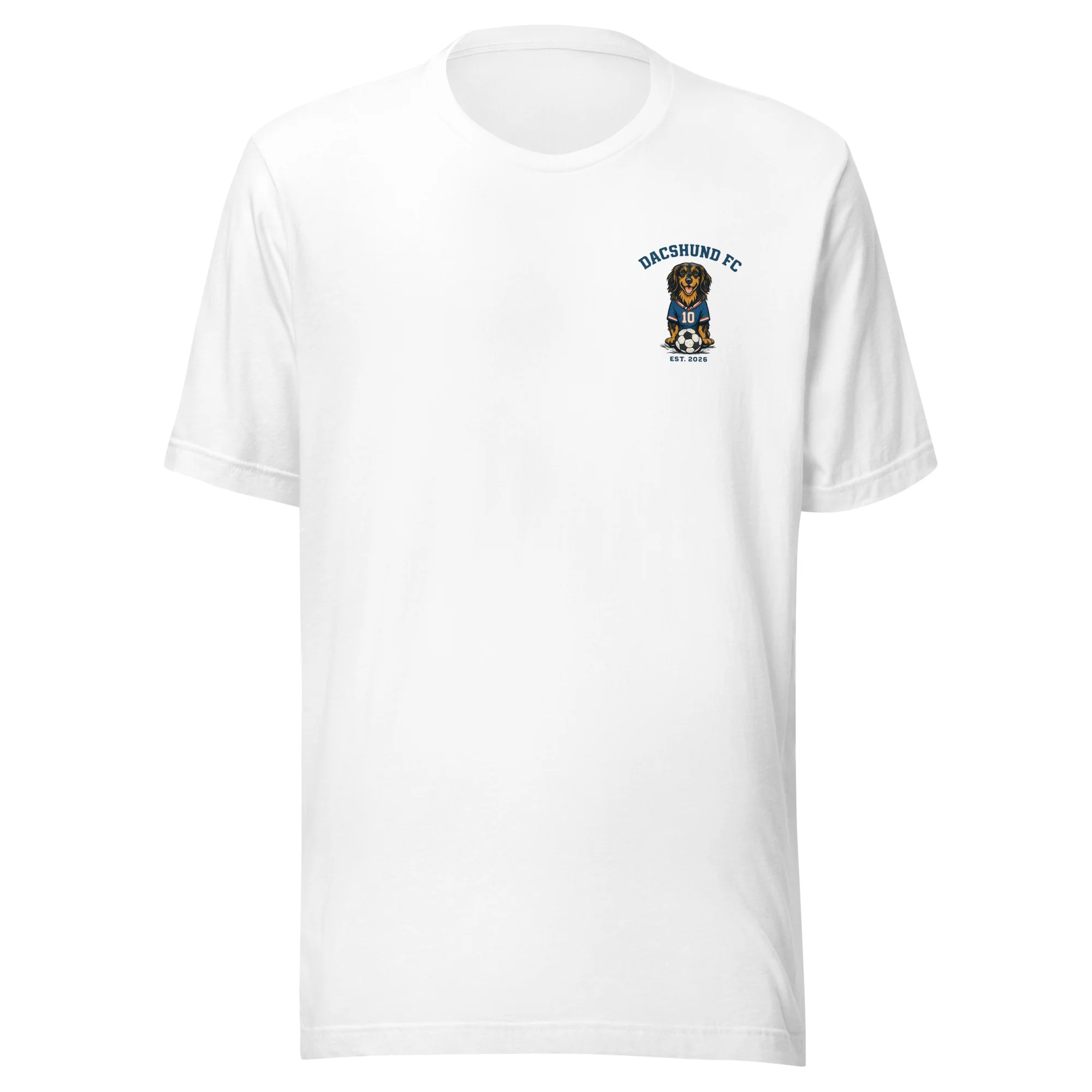 Dashshund FC i vit från Dogdays