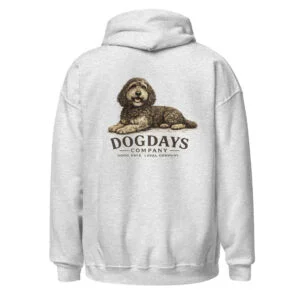 Labradoodle | Hoodie i ash från Dogdays