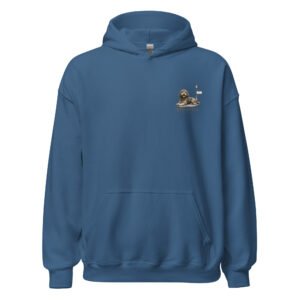 Labradoodle | Hoodie i indigo blue från Dogdays