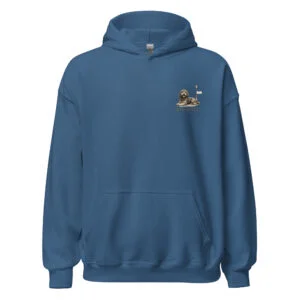 Labradoodle | Hoodie i indigo blue från Dogdays