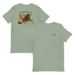 Beach vibe | T-shirt i sage från Dogdays