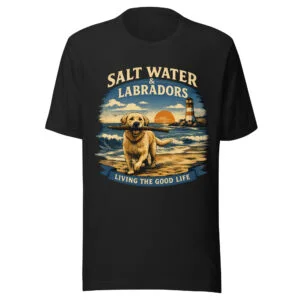 Labrador | T-shirt i svart från Dogdays