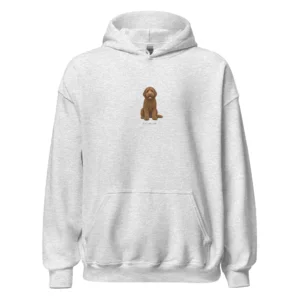 Labradoodle | Hoodie i ash från Dogdays