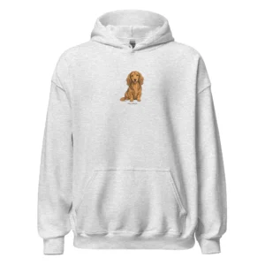Tax långhårig | Hoodie i ash från Dogdays