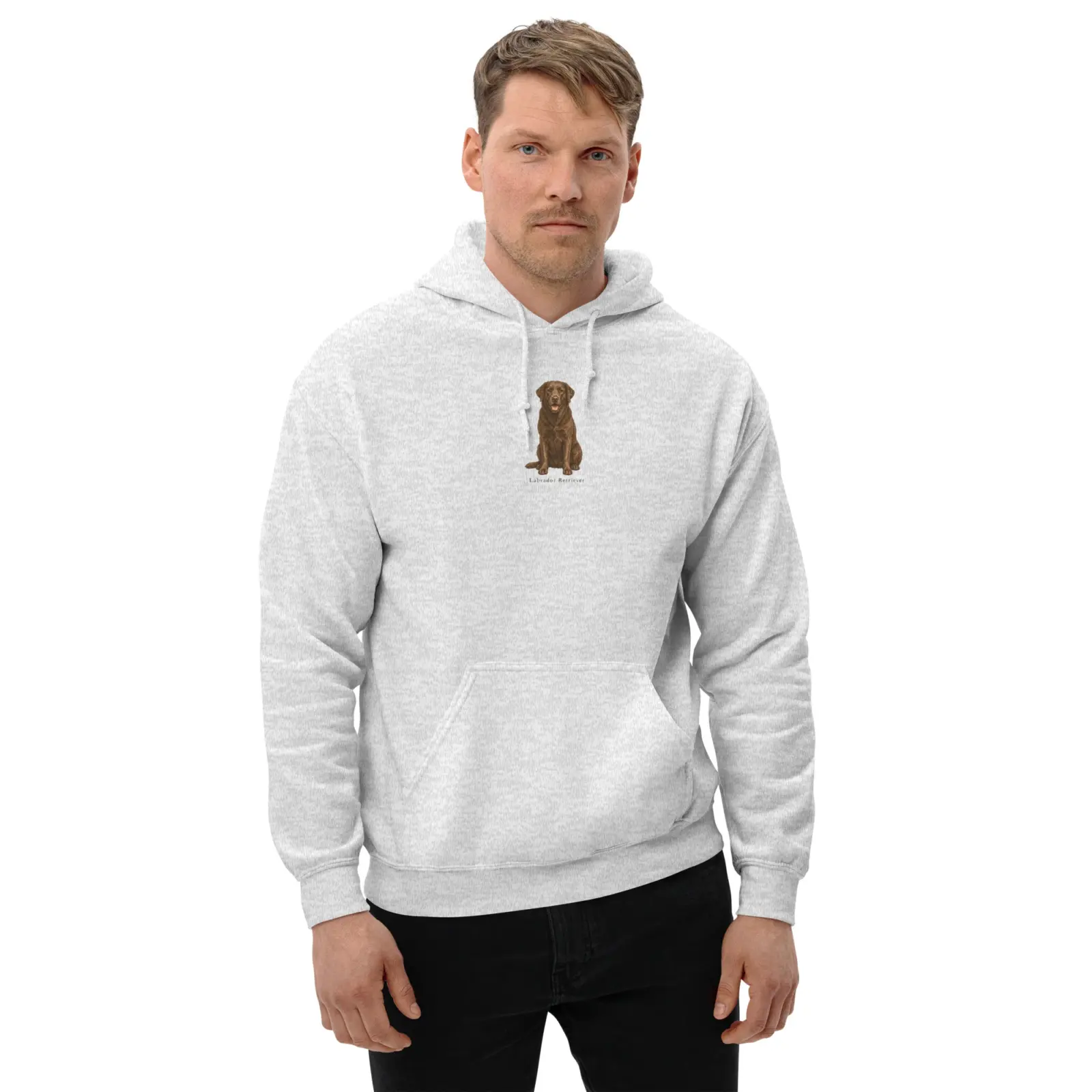 Labrador | Hoodie i ash från Dogdays
