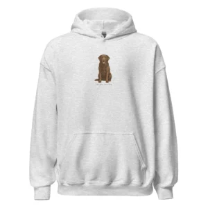 Labrador | Hoodie i ash från Dogdays