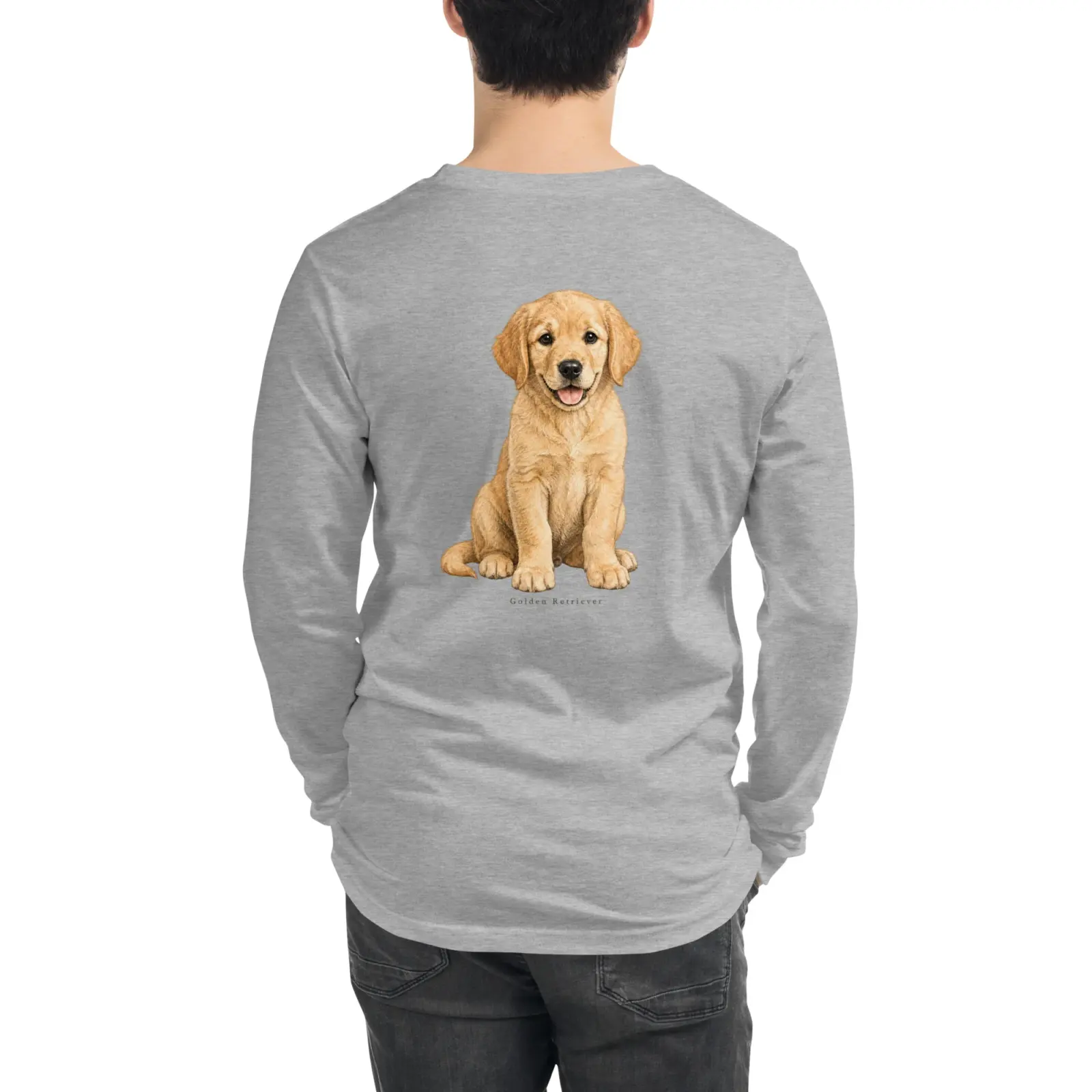 Golden Retriever valp | Långärmad tröja från Dogdays