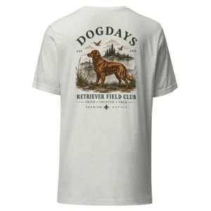 Retriever field club | T-shirt i ash från Dogdays