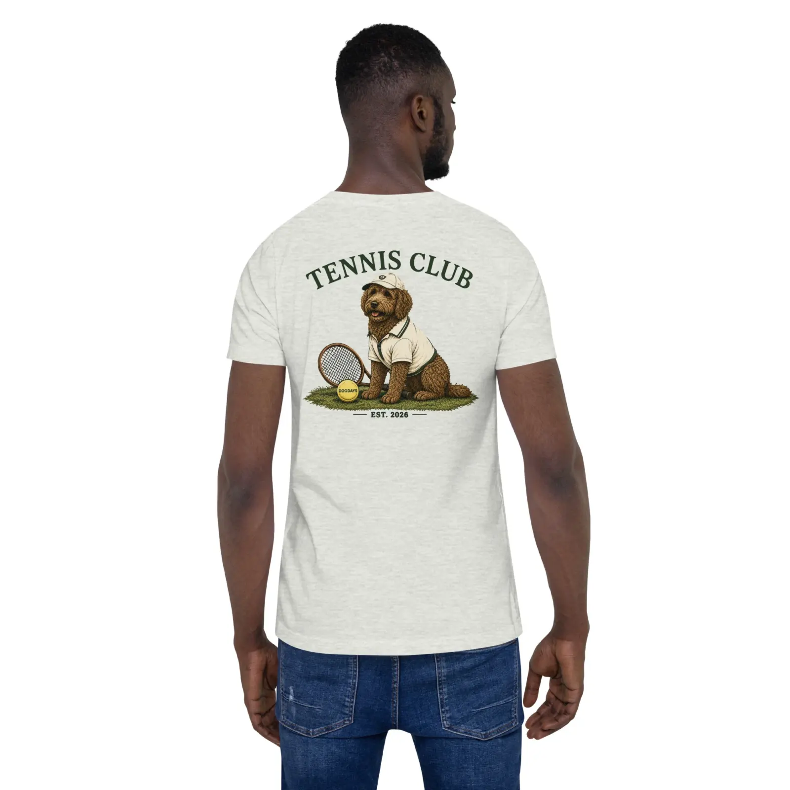 Tennis club | T-shirt i ash från Dogdays