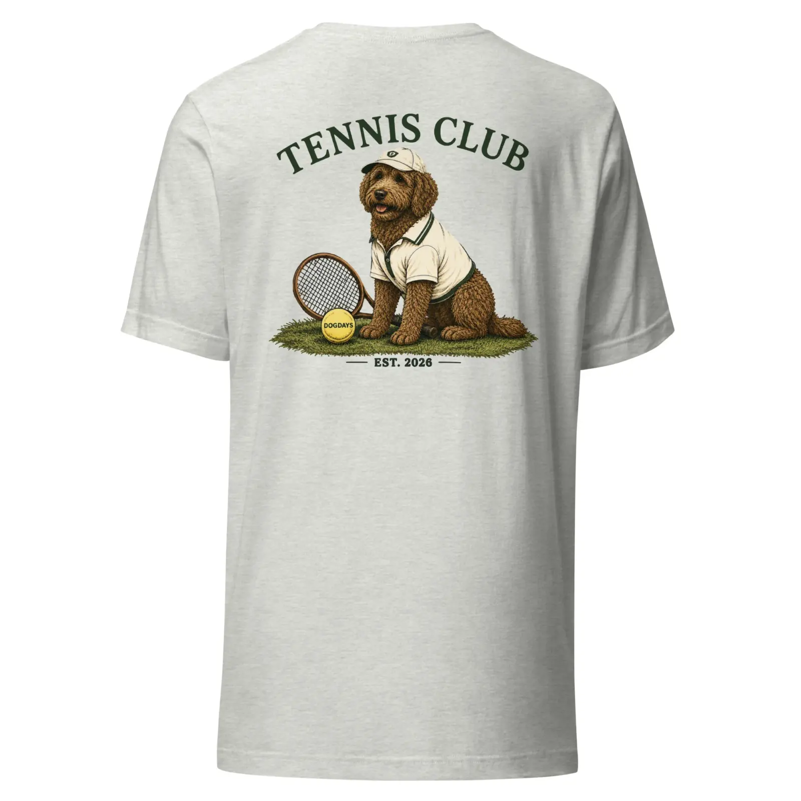 Tennis club | T-shirt i ash från Dogdays