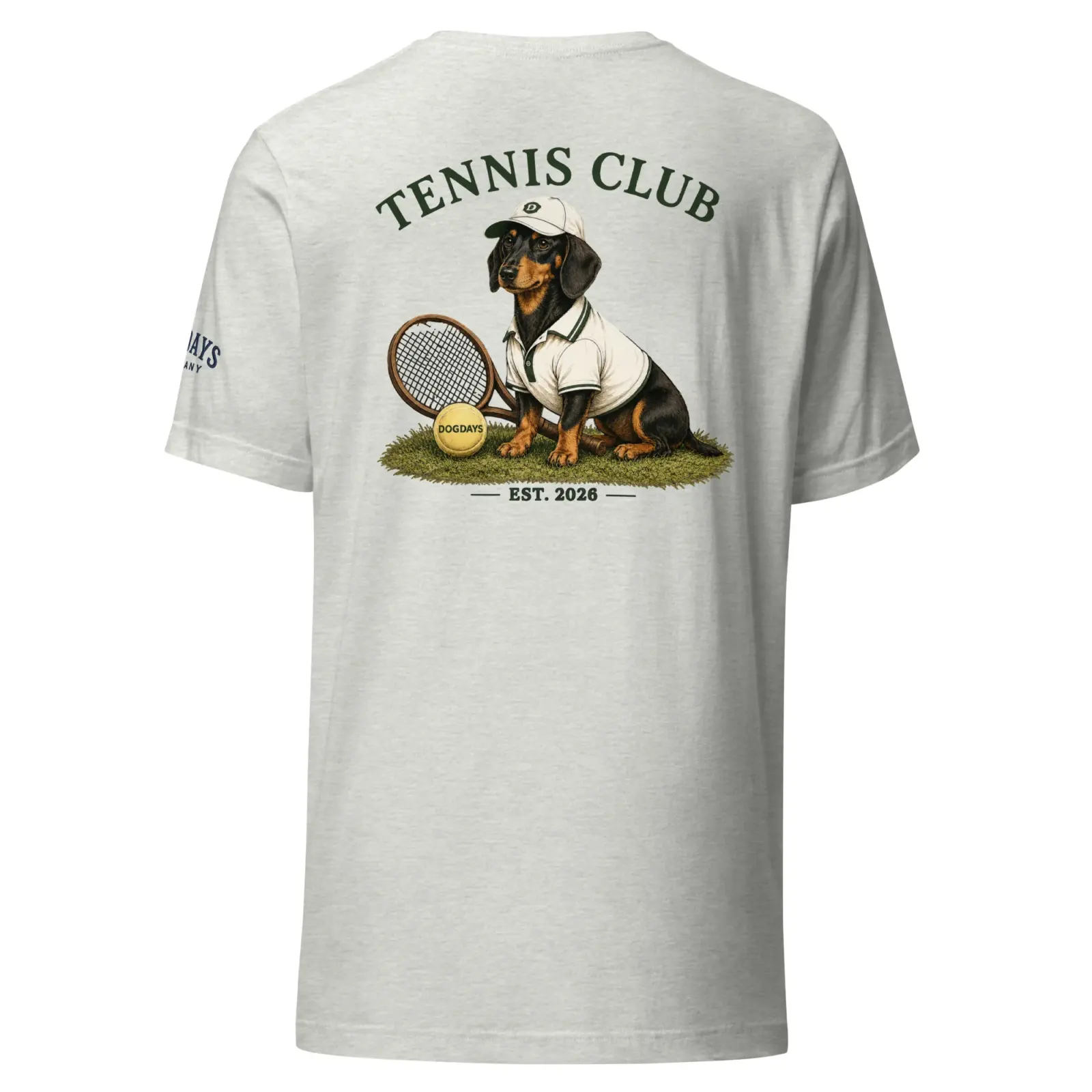 Tennis club | T-shirt i ash från Dogdays