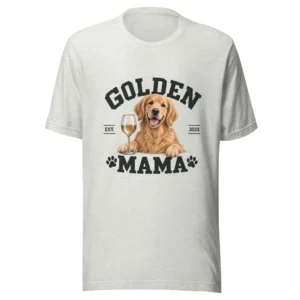 Golden mama | T-shirt i ash från Dogdays
