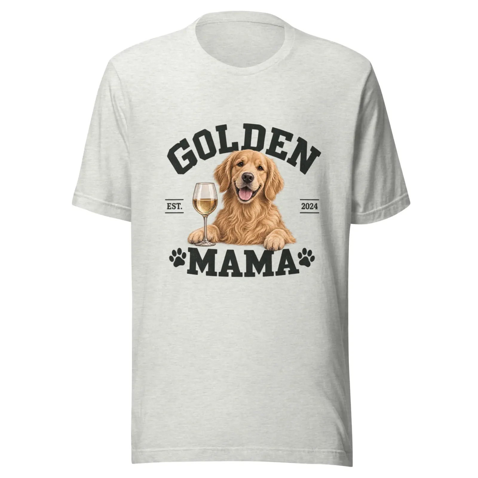 Golden mama | T-shirt i ash från Dogdays