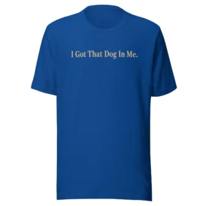 Got that dog in me | T-shirt i true royal från Dogdays