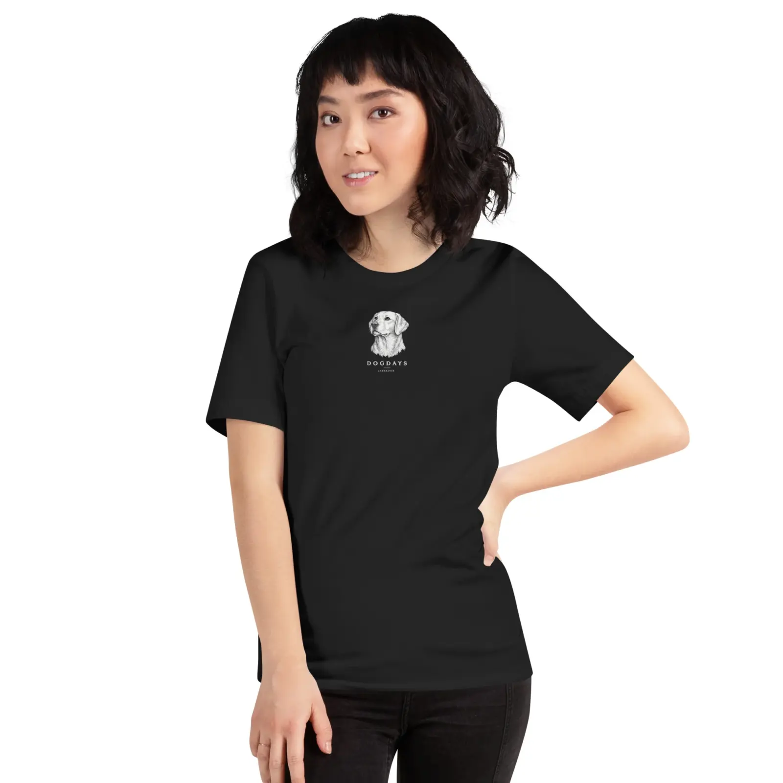 Labrador | T-shirt i svart från Dogdays
