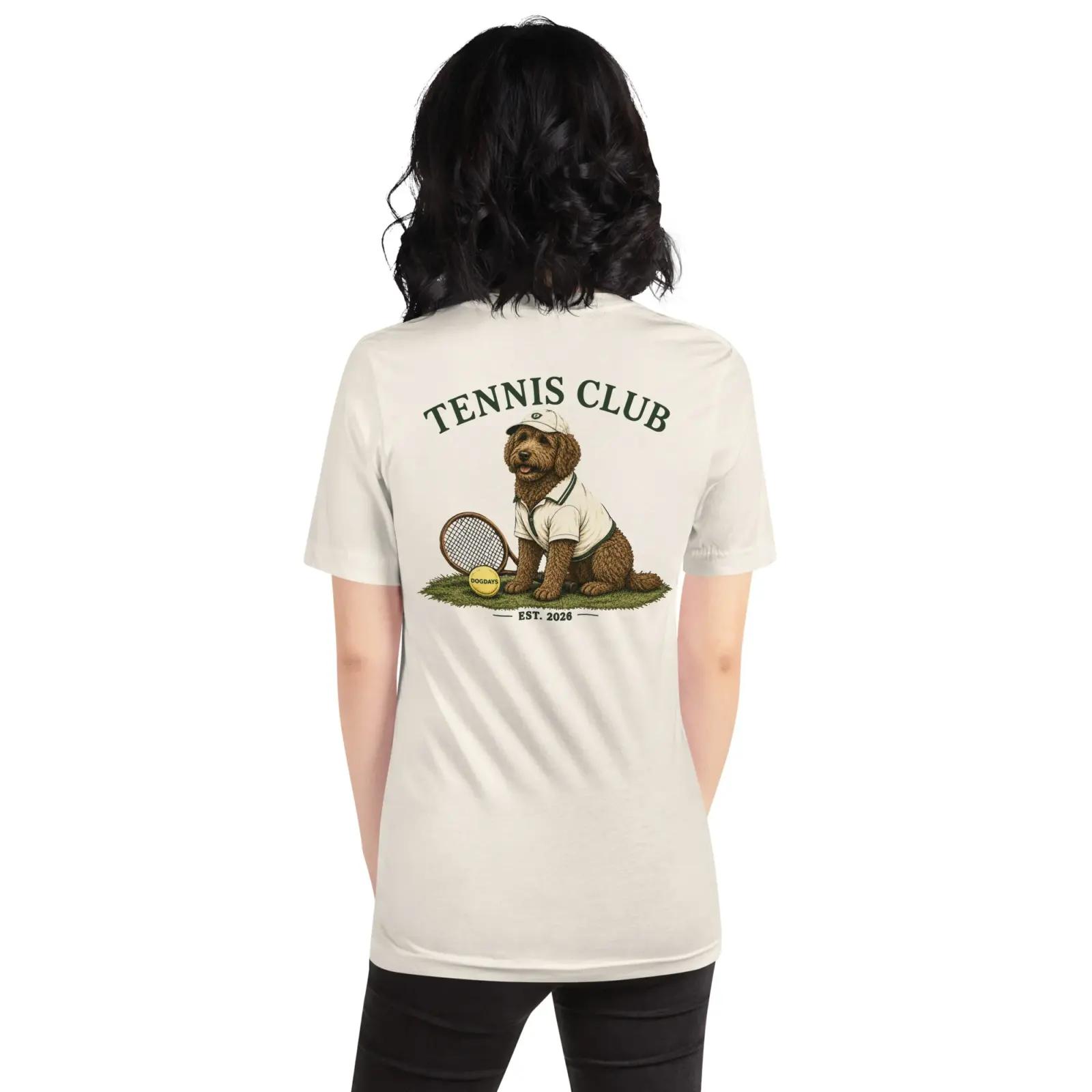 Tennis club | T-shirt i vit från Dogdays