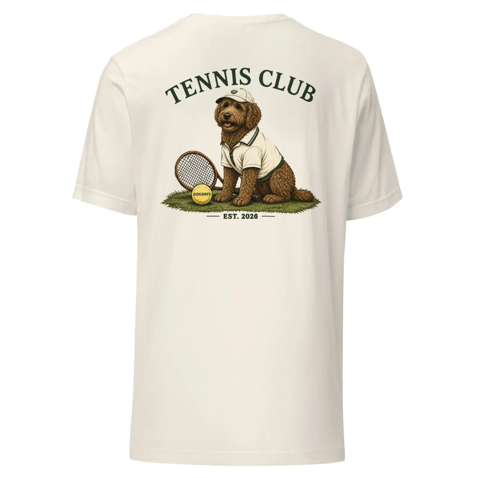 Tennis club | T-shirt i vit från Dogdays