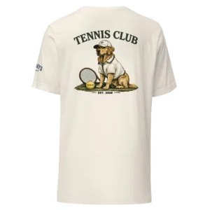 Tennis club | T-shirt i vit från Dogdays