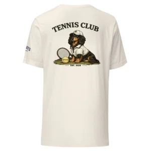 Tennis club | T-shirt i vit från Dogdays