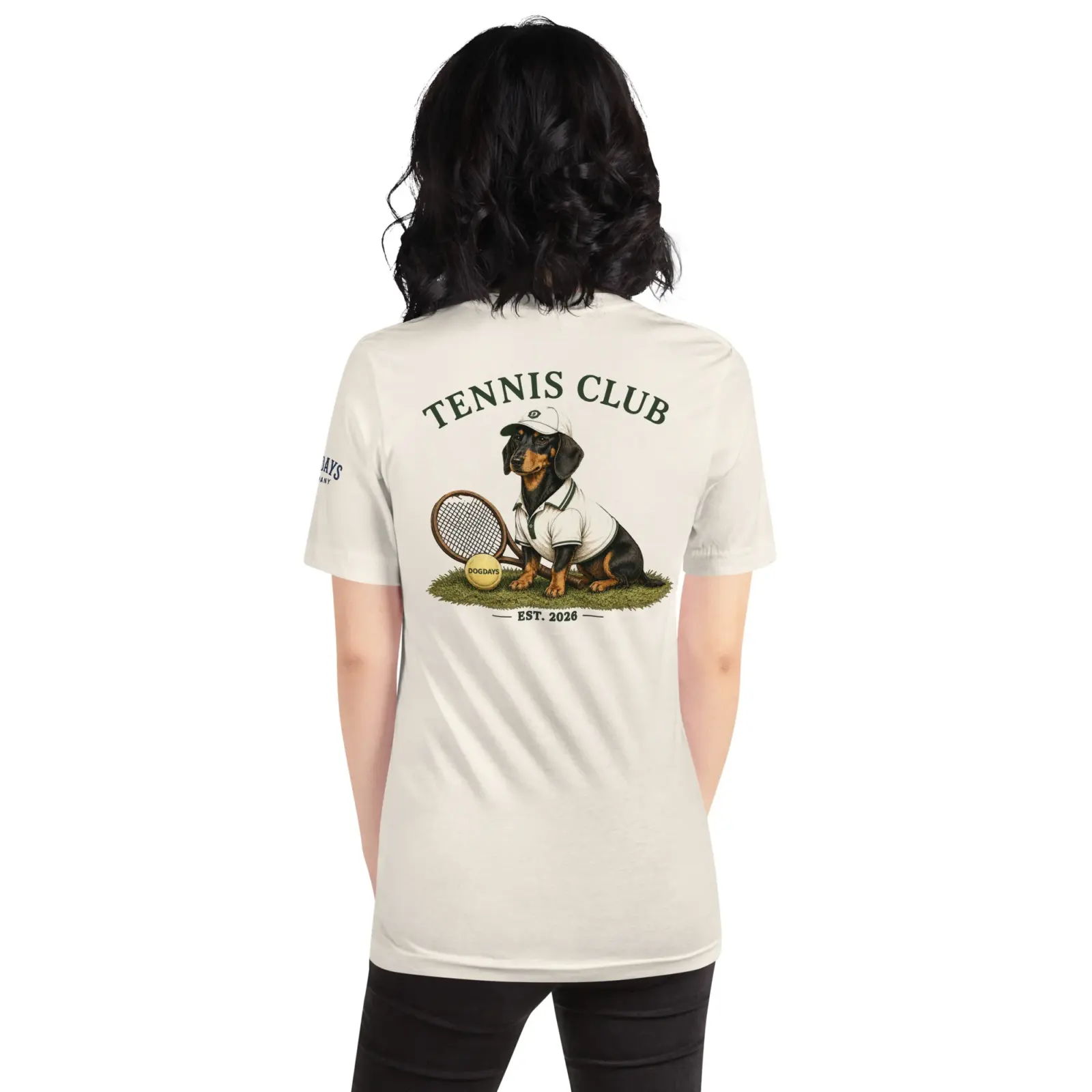 Tennis club | T-shirt i vit från Dogdays