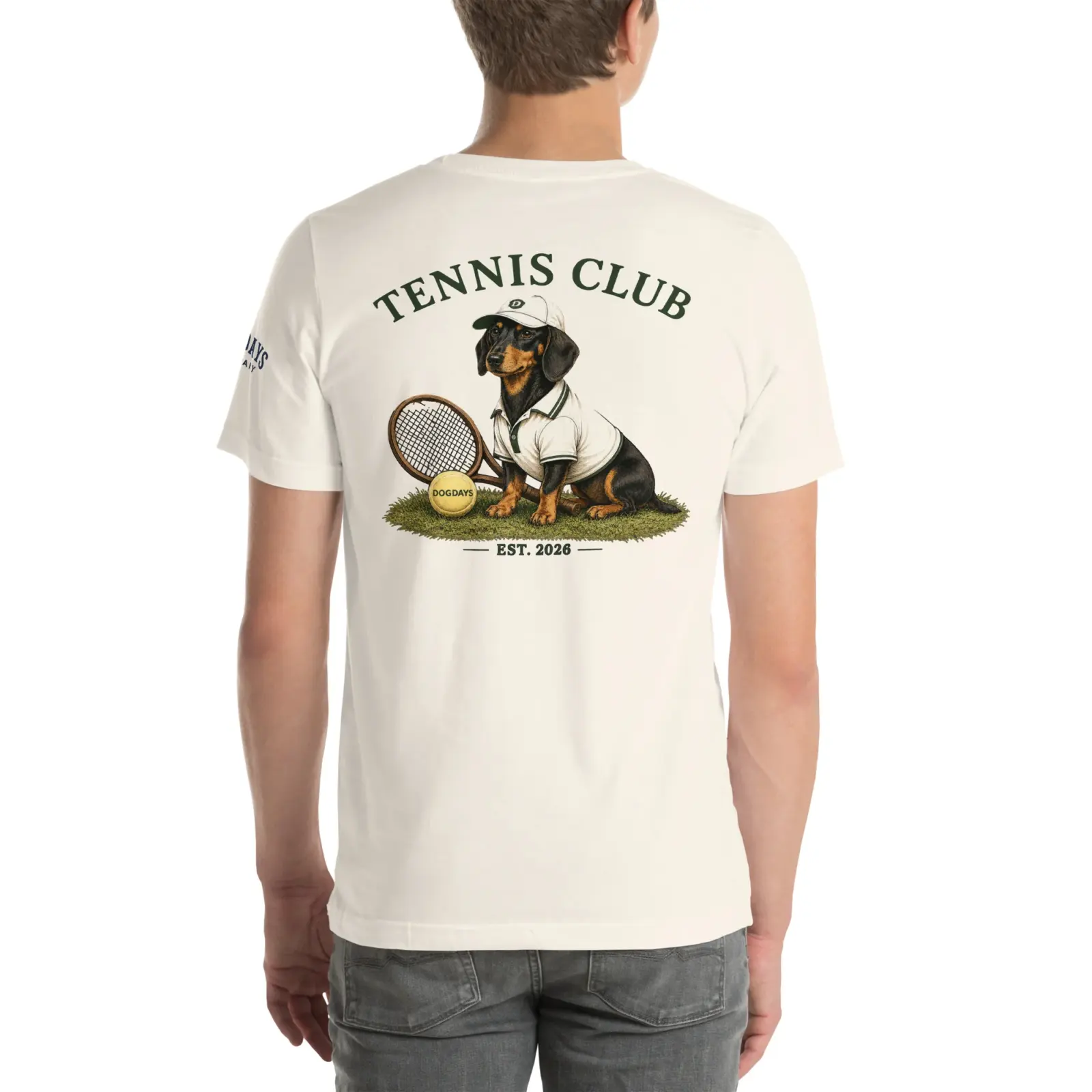 Tennis club | T-shirt i vit från Dogdays