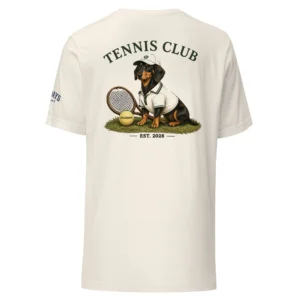 Tennis club | T-shirt i vit från Dogdays