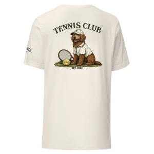 Tennis club | T-shirt i vit från Dogdays
