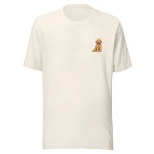 Labradoodle | T-shirt i vit från Dogdays
