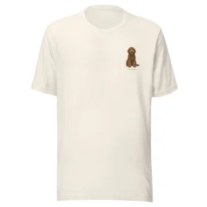 Labradoodle | T-shirt i vit från Dogdays