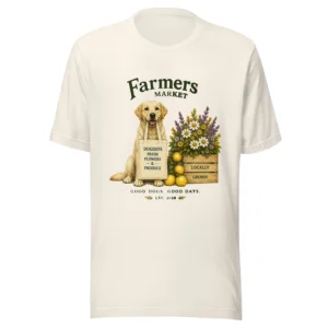 Farmers market | T-shirt i vit från Dogdays