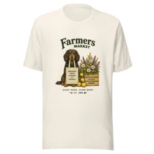 Farmers market | T-shirt i vit från Dogdays