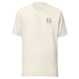 Flower | T-shirt i vit från Dogdays