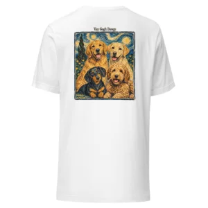 Van Dawgs | T-shirt i vit från Dogdays