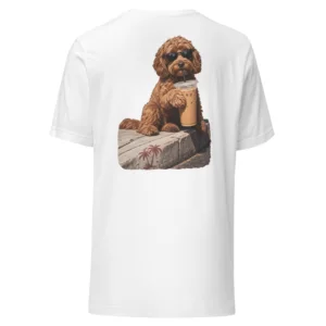 Labradoodling | T-shirt i vit från Dogdays