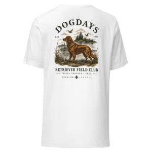 Retriever field club | T-shirt i vit från Dogdays