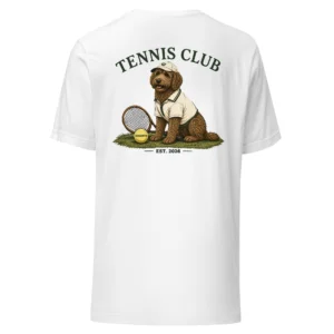 Tennis club | T-shirt i vit från Dogdays