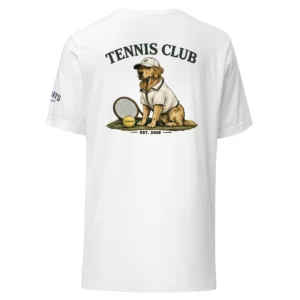 Tennis club | T-shirt i vit från Dogdays