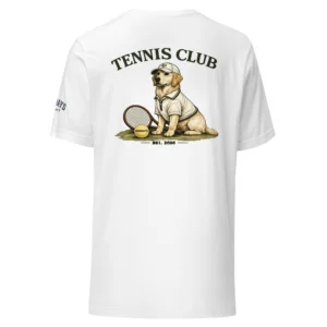 Tennis club | T-shirt i vit från Dogdays