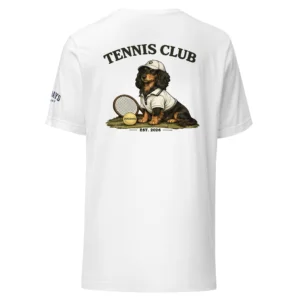 Tennis club | T-shirt i vit från Dogdays