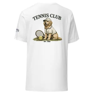 Tennis club | T-shirt i vit från Dogdays