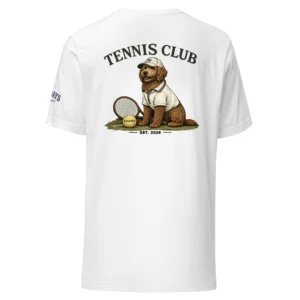 Tennis club | T-shirt i vit från Dogdays