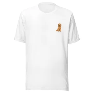 Labradoodle | T-shirt i vit från Dogdays