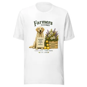 Farmers market | T-shirt i vit från Dogdays