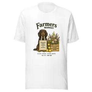 Farmers market | T-shirt i vit från Dogdays