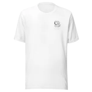 Flower | T-shirt i vit från Dogdays