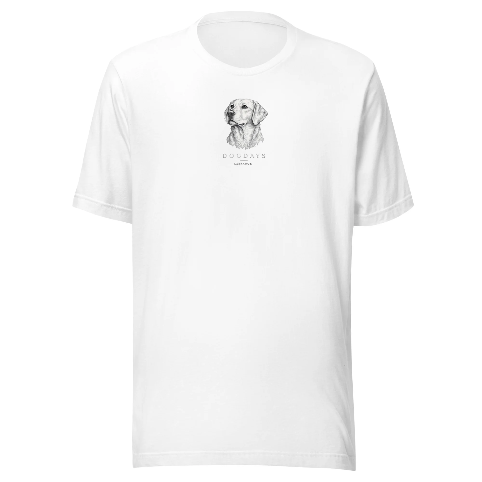 Labrador | T-shirt i vit från Dogdays