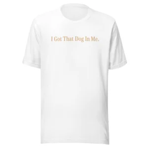 Got that dog in me | T-shirt i vit från Dogdays