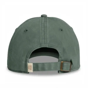 Mossgrön Dad Cap, bakifrån – Dog hair